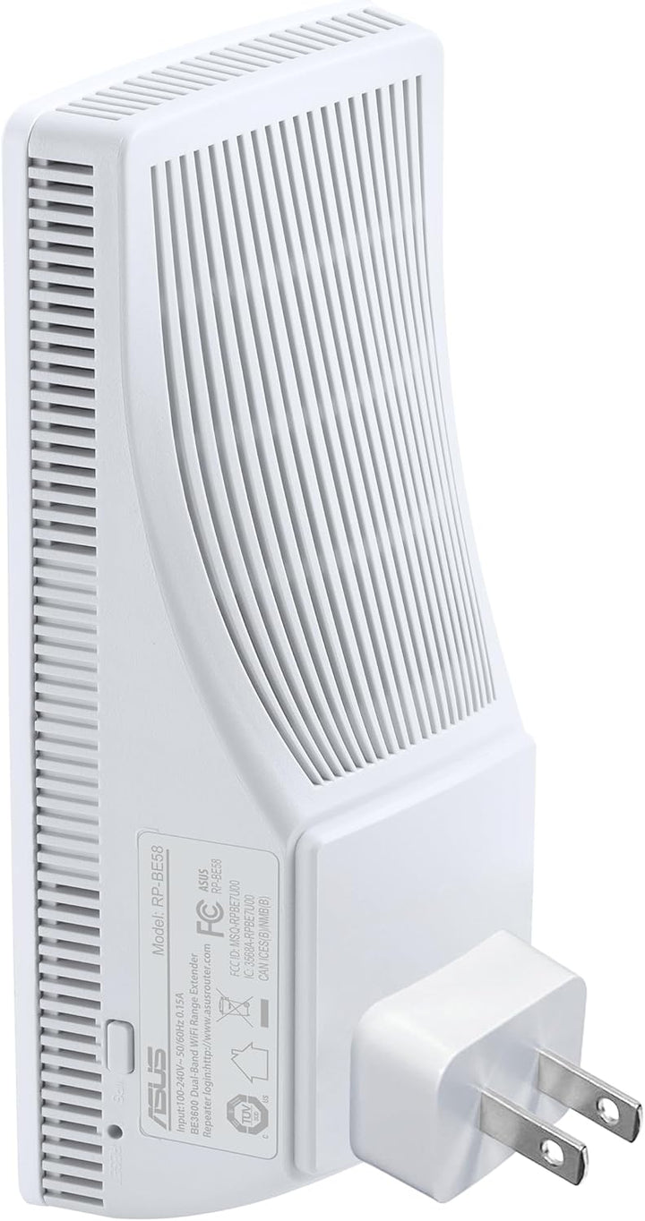 ASUS RP-BE58 BE3600 Extensor de rango WiFi 7 de doble