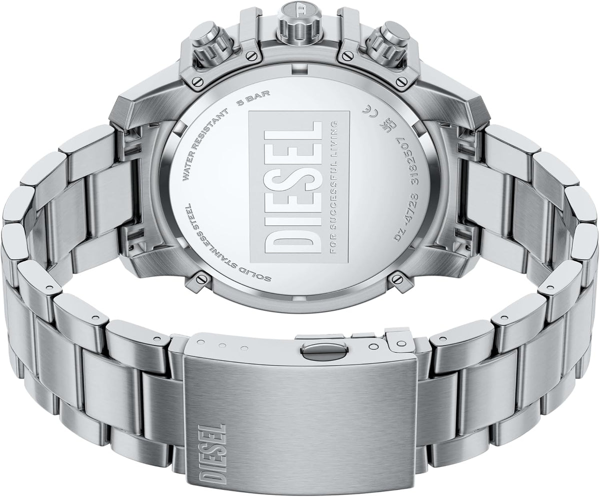 Reloj Cronógrafo de Hombre Diesel Griffed en Acero Inoxidable (Modelo: DZ4728)