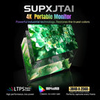 Monitor portátil 4K de 14", USB-C y HDMI para laptop y viajes