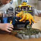 Schleich Dinosaurios - 43Pc Dino Transport Mission Playset - Niños 4+ |