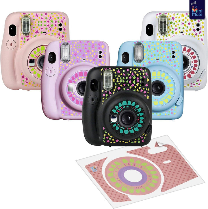 Fujifilm Instax Mini 11 - Cámara instantánea color blanco hielo + p...