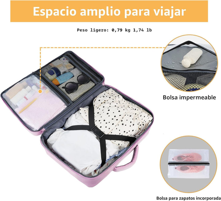 Taygeer Mochila grande para mujer, bolsa de viaje, mochila de equip...