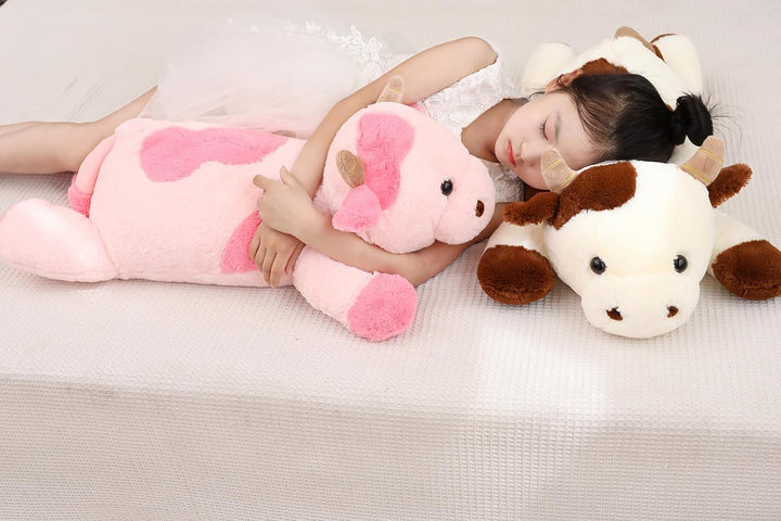 YESGIRL Animales de peluche con peso de vaca de 25.6 pulgadas, 5 li...
