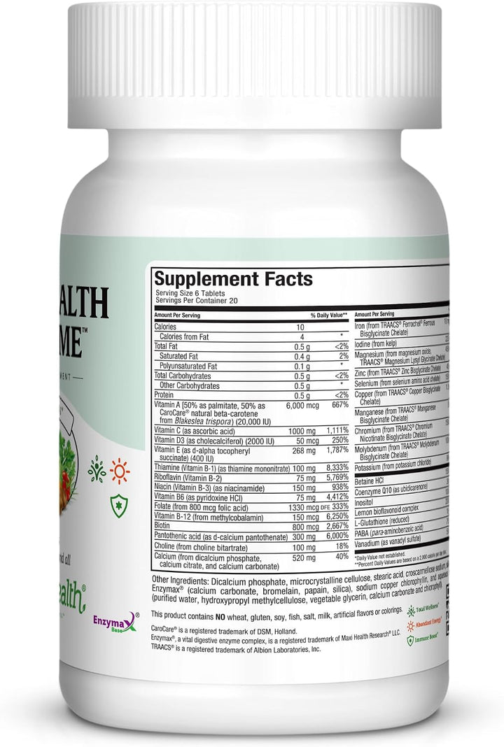 Multivitamínico para hombres y mujeres \u2013 Supreme High Potency...