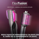 Secador de pelo y alisador de cabello Shark FlexFusion con potente...