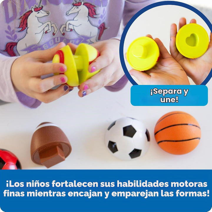 Learning Resources Snap-n-Learn - Moldeadores deportivos - Juguetes...