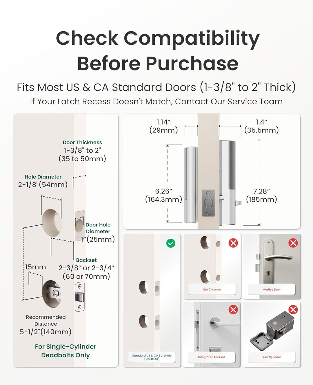 DESLOC Smart Lock K120 con huella digital GPT 3D, batería de 15,000...