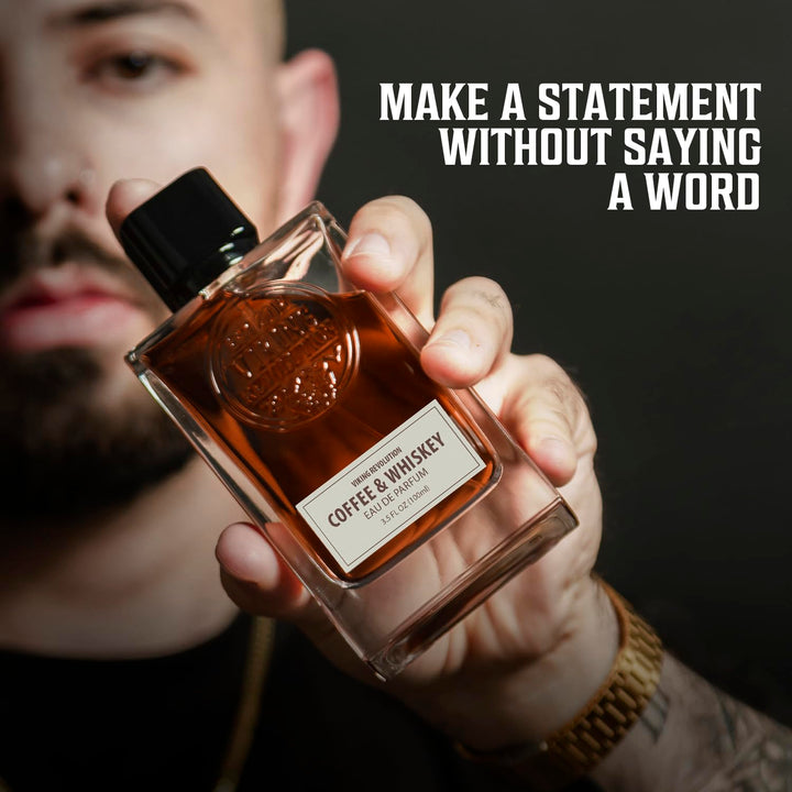 Viking Revolution Colonia de café y whisky para hombre, Eau de Parf...