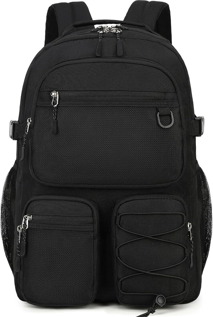 Mochila Lohol resistente al agua con múltiples bolsillos para viaje...