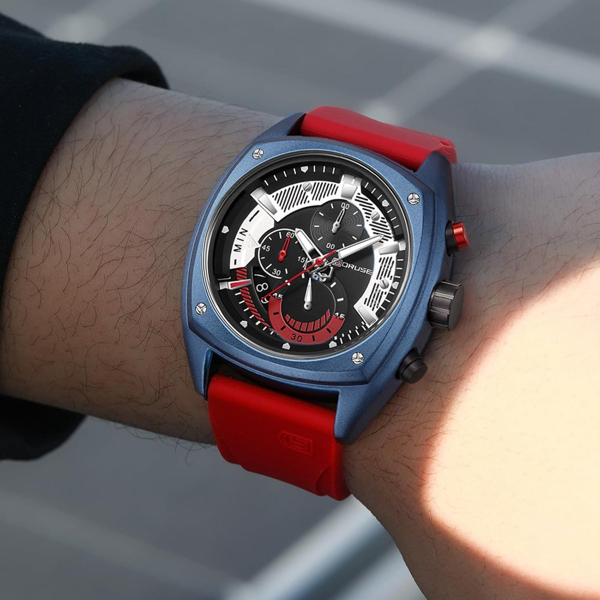 Relojes de Moda para Hombre Estilo Cronógrafo Análogo de Cuarzo