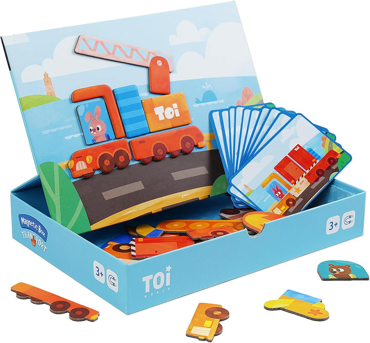 TOI Kid Magnet Toys Rompecabezas magnético para niños de 3 a 5 años...
