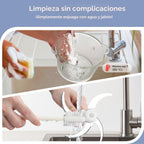 Ganiza - Procesador de alimentos con cuencos dobles, picadora de alimentos de 2 velocidades y picadora de carne