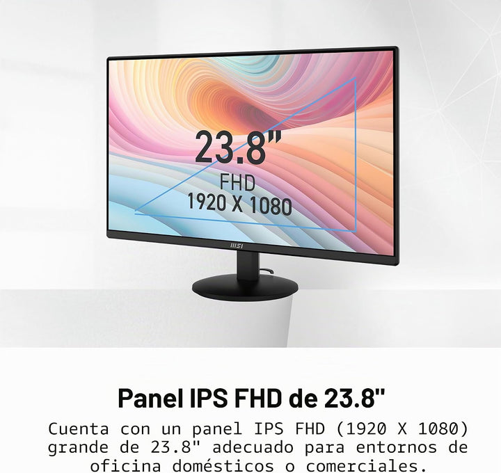 msi PRO MP242LE - Monitor de oficina para computadora IPS 1920 x 10...