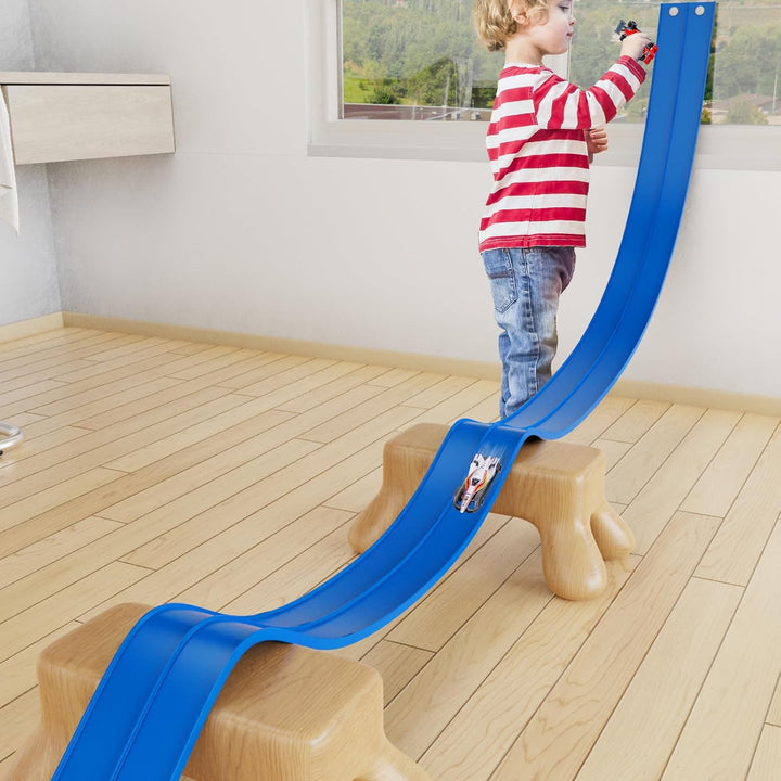Pista de carreras flexible de 15 pies para niños pista de