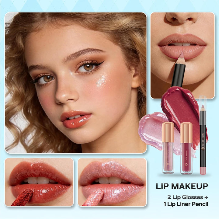 Color Nymph Kits de maquillaje para principiantes para adolescentes...