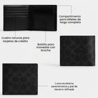 Cartera de Monedas para Hombre Coach