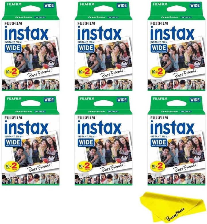 Paquete doble de películas instantáneas Fujifilm Instax Wide para I...