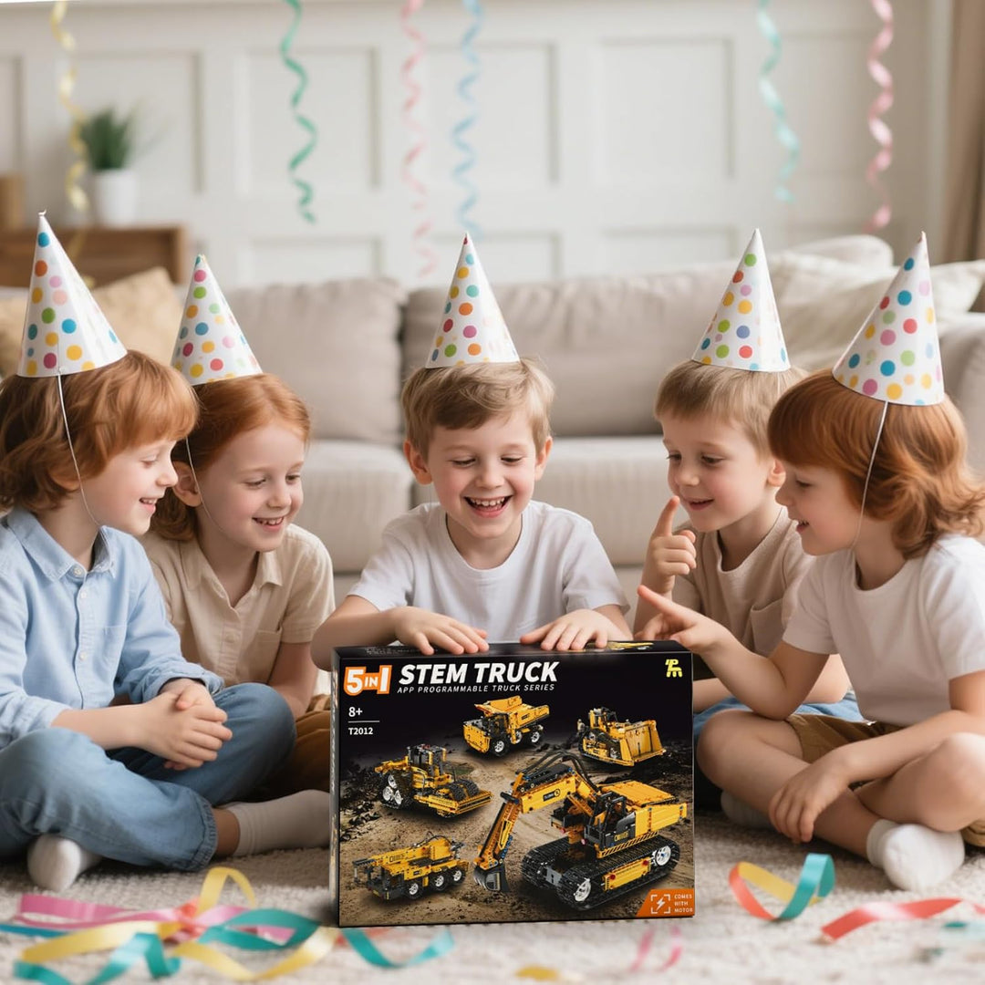 DOLIVE Juego de bloques de construcción STEM 5 en 1 para