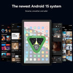 Evermyth Tableta, tableta Android 15 de 10 pulgadas, 30 GB de RAM 1...