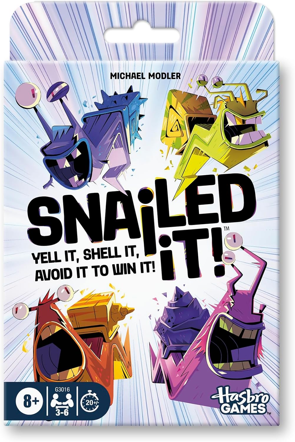 Snailed it Juego Juegos familiares fáciles de aprender
