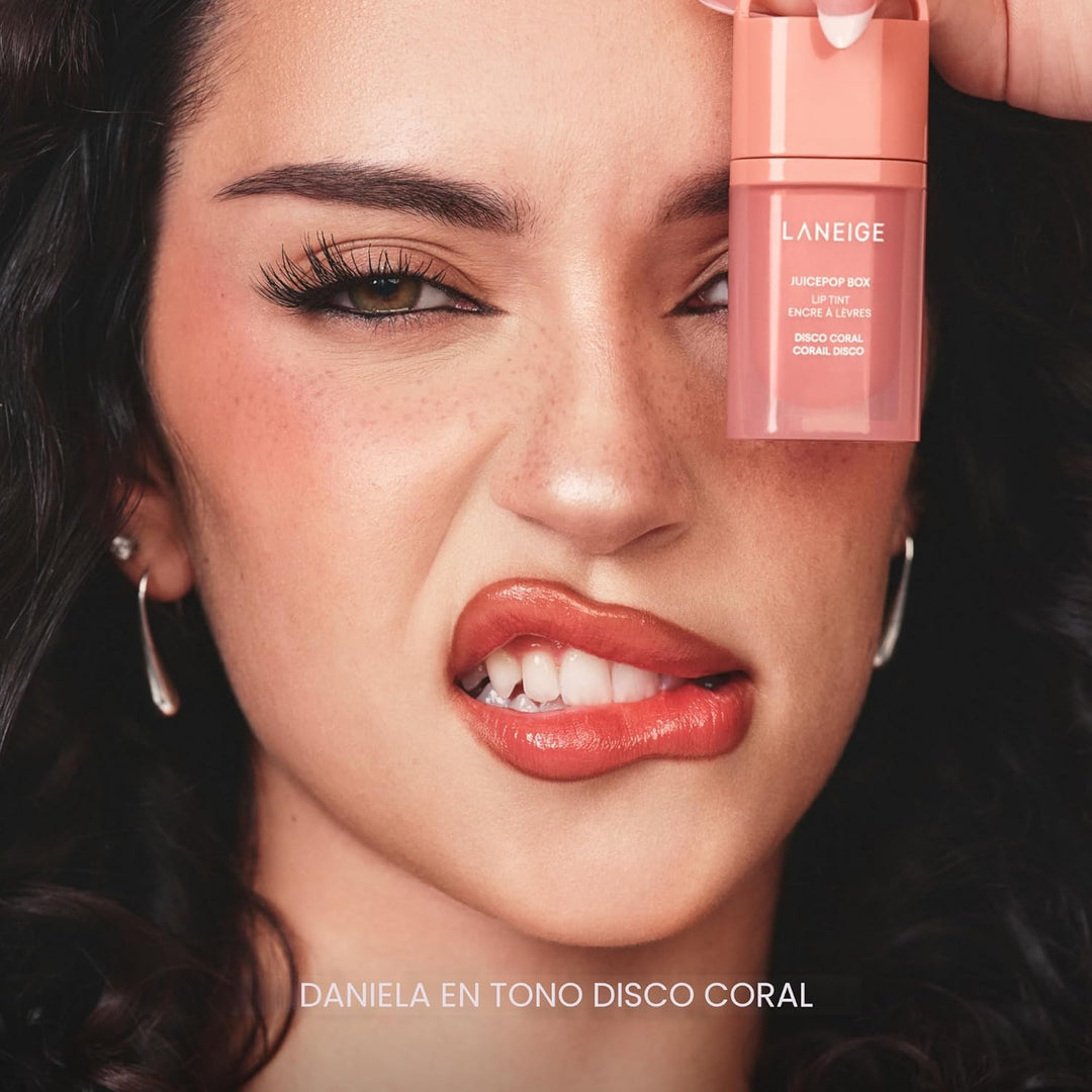 LANEIGE Tinte labial JuicePop Box: tinte ligero hidratante de 12 ho...