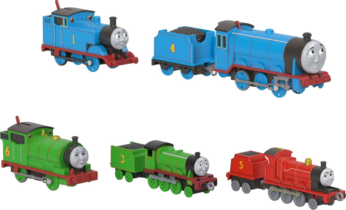 THOMAS & FRIENDS Multipack con 5 Engines & Playmat de Fisher-Price