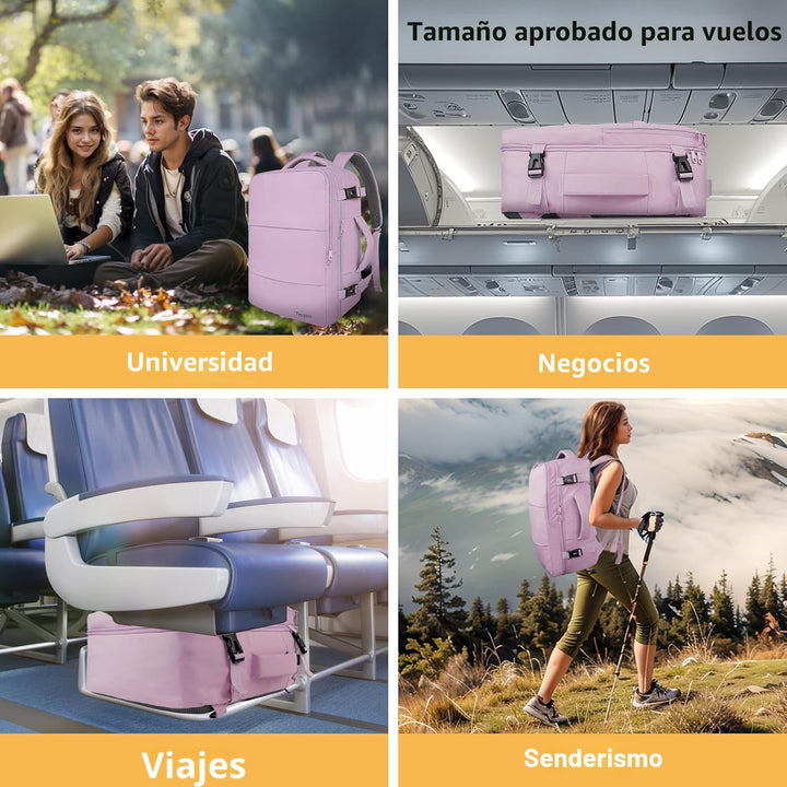 Taygeer Mochila grande para mujer, bolsa de viaje, mochila de equip...
