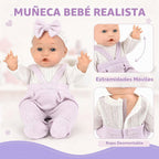 Dreamon Set de muñecas de bebé de 12 pulgadas con accesorios de