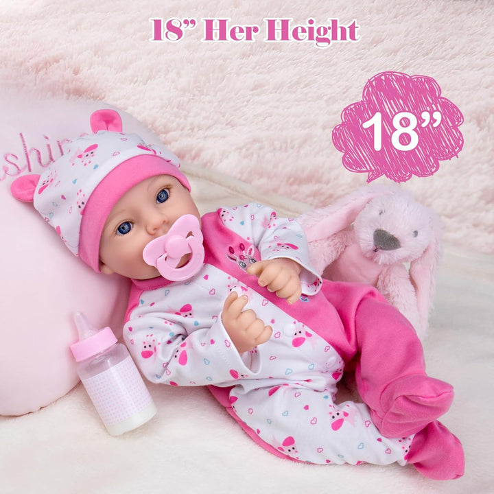 Aori Muñecas Reborn Baby Girl \u2013 Muñeca de bebé recién nacida r...