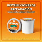 Dunkin' Café descafeinado tostado medio, cápsulas Keurig K-Cup, 88 unidades