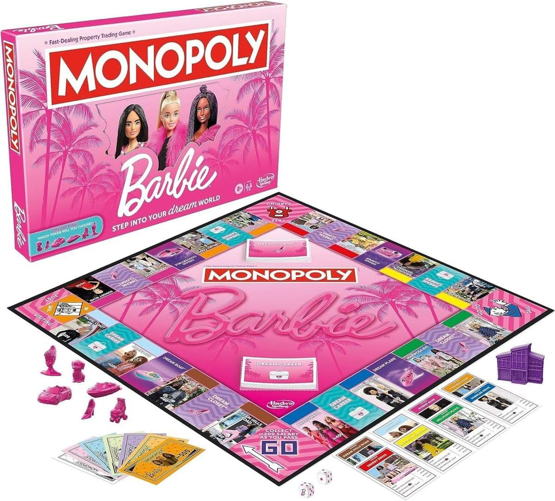 Barbie Monopoly Box Game