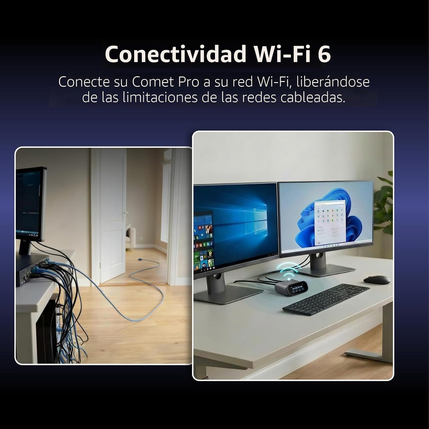GL.iNet GL-RM10 Comet Pro Remoto KVM sobre Wi-Fi 6 Doble Banda 4K |...
