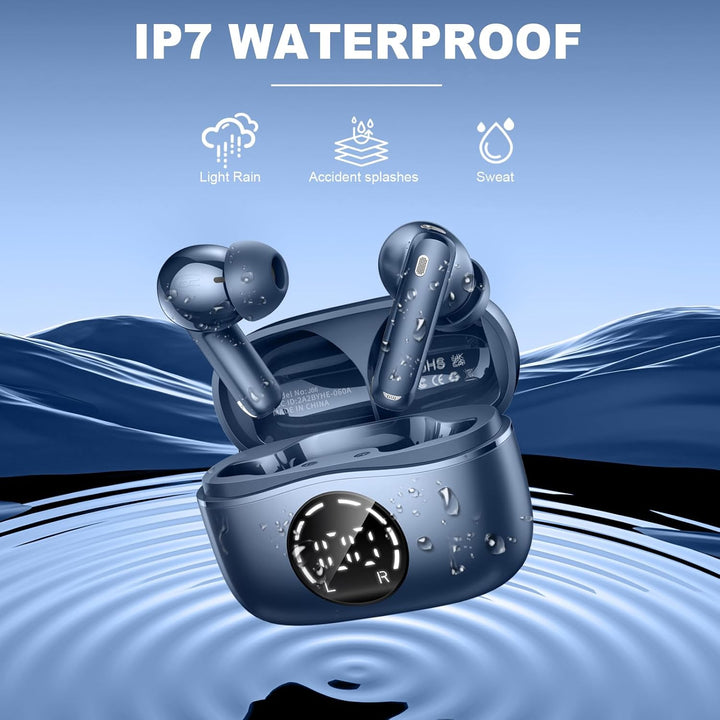 Auriculares Bluetooth 5.4, auriculares inalámbricos 2026 Bass-3.0 3...