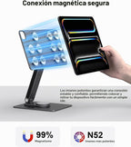 Hub de soporte magnético para iPad Pro de 13 pulgadas, estación de