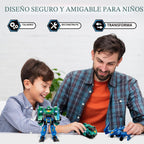 QUANTUM HEROES DINOSTER Juguetes Transformables, Stego Blast Wing