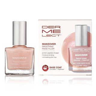 Dermelect Makeover Ridge Filler - Tratamiento para uñas galardonado...