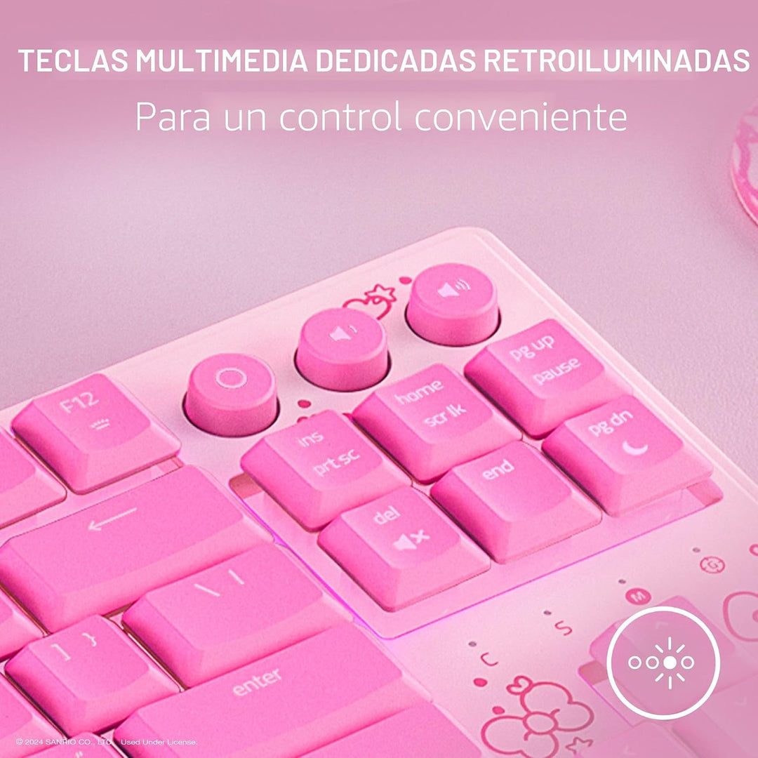 Teclado para juegos Razer Ornata V3 TKL: teclas de perfil bajo - in...
