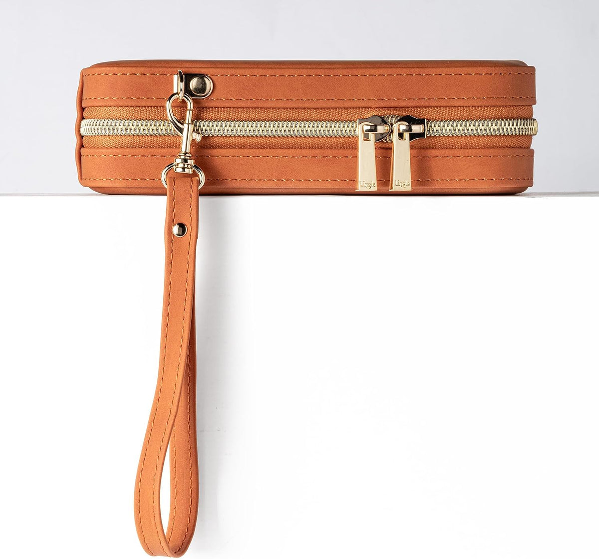 Juegos de backgammon para adultos y niños, tablero clásico de backgammon con dados de damas únicos, funda plegable de piel sintética de backgammon (naranja)