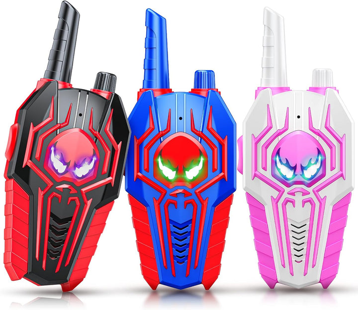 Walkie Talkies Geniales para Niños y Niñas: Paquete de 3 Juguetes d...