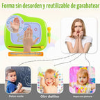 Juguetes para niños de 1 a 2 años, tablero magnético de dibujo y garabatos, juguetes educativos de aprendizaje para niños de 1, 2 y 3 años, regalos para niños y niñas para cumpleaños y