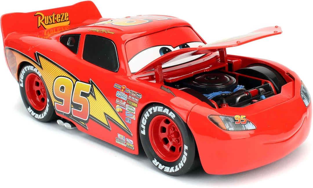Disney Pixar Cars 3 1:24 Lightning McQueen - Auto fundido a presión...