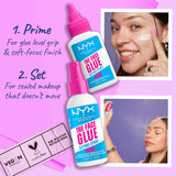NYX PROFESSIONAL MAKEUP Paquete de pegamento para cejas, gel transp...