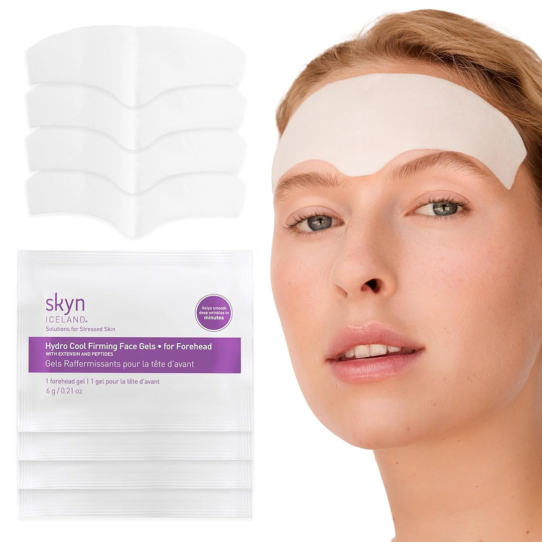 Skyn ICELAND Hydro Cool - Parches reafirmantes para la frente, trat...