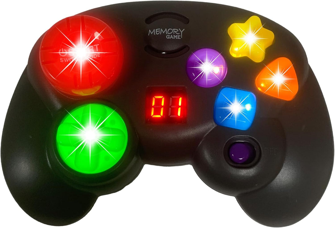 Skywin Controlador de juego de memoria con luz y manejo: divertido...