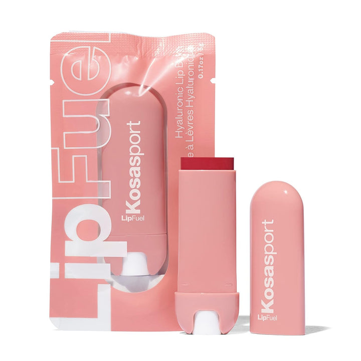 Kosas LipFuel - Bálsamo labial tintado hidratante con ácido hialuró...