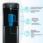 Primo Dispensador de agua de 2 temperaturas Pro de carga inferior con ultra