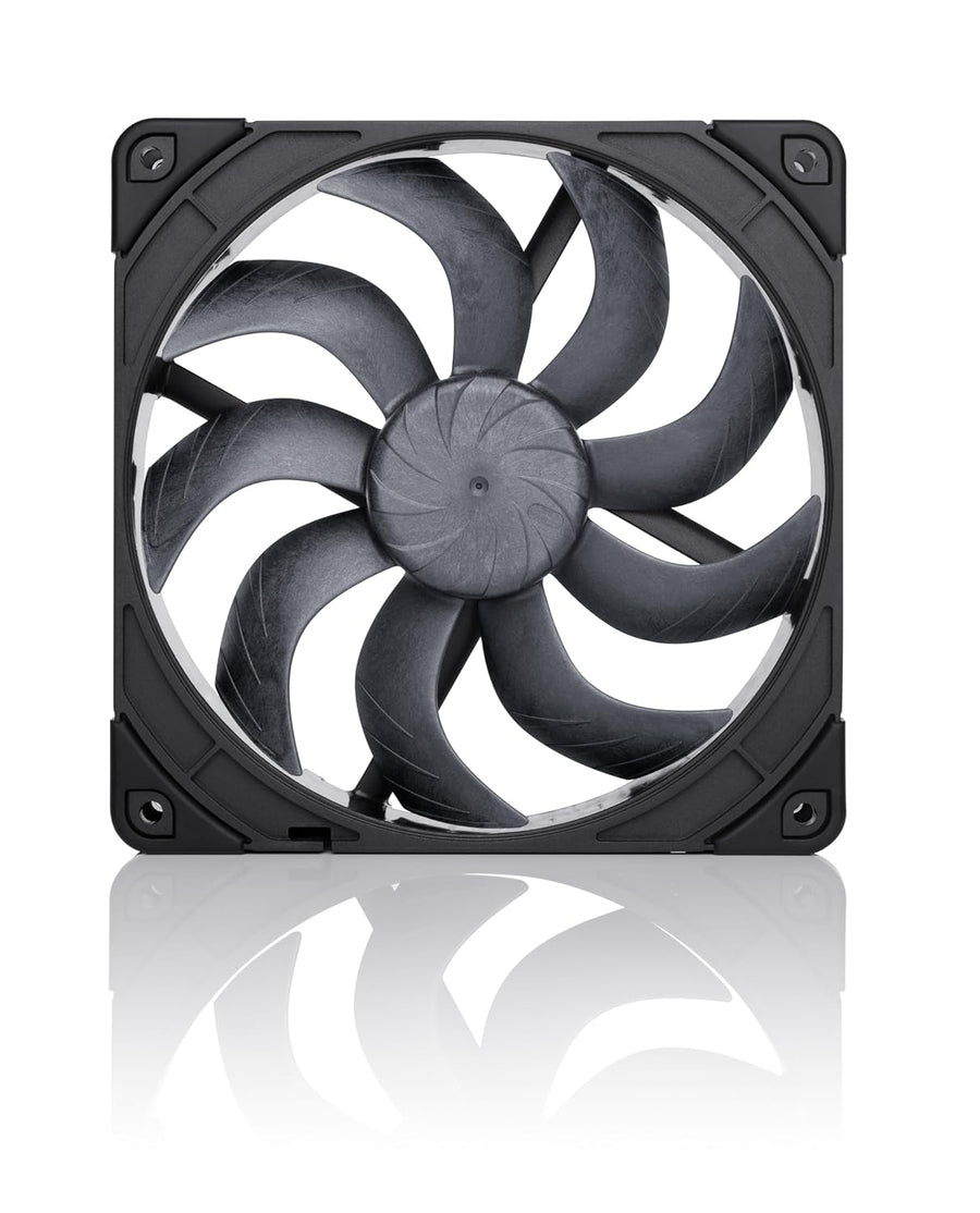 Noctua NF-A14x25 G2 PWM Sx2-PP chromax.Black, Juego de Ventiladores...