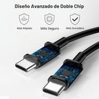Cargador USB C tipo C cargador de carga rápida 12FT 45W Samsung