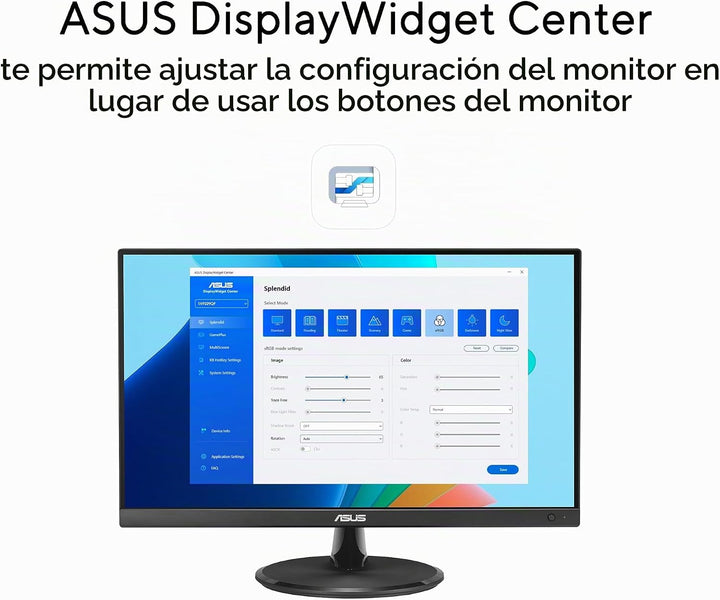 ASUS VP229Q - Monitor de 21.5 pulgadas (54.6 cm), 1080P Full HD, 75...