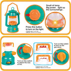 FUN LITTLE TOYS Tienda de Juego Pop Up con Equipo de Camping y Set de Herramientas, Juguetes al Aire Libre para Niños